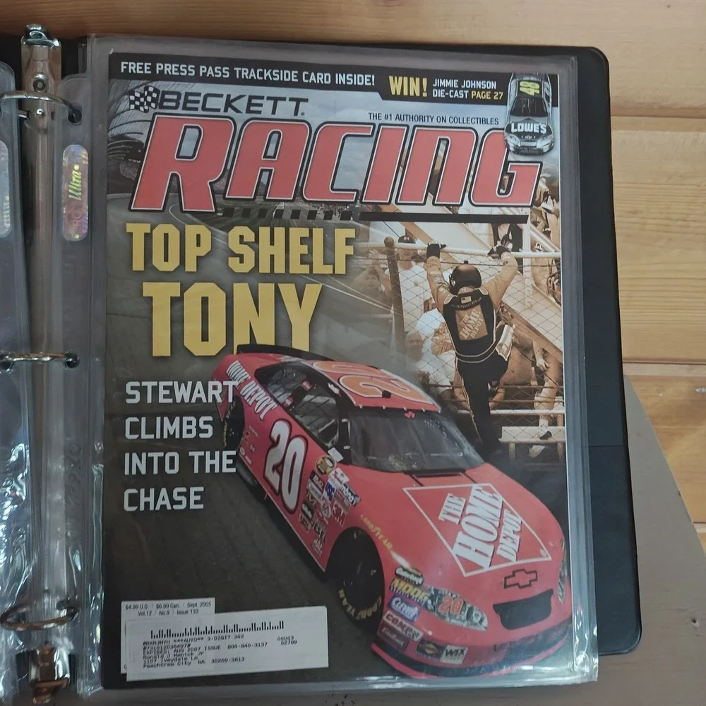 Vintage Beckett Racing Magazine September 2005 Near Mint Protective Sleeved